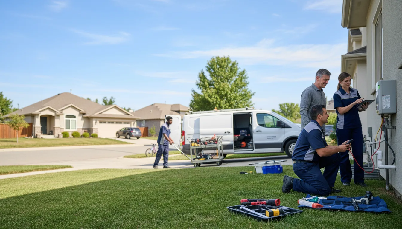Tankless water heater service in Cedar Springs, GA